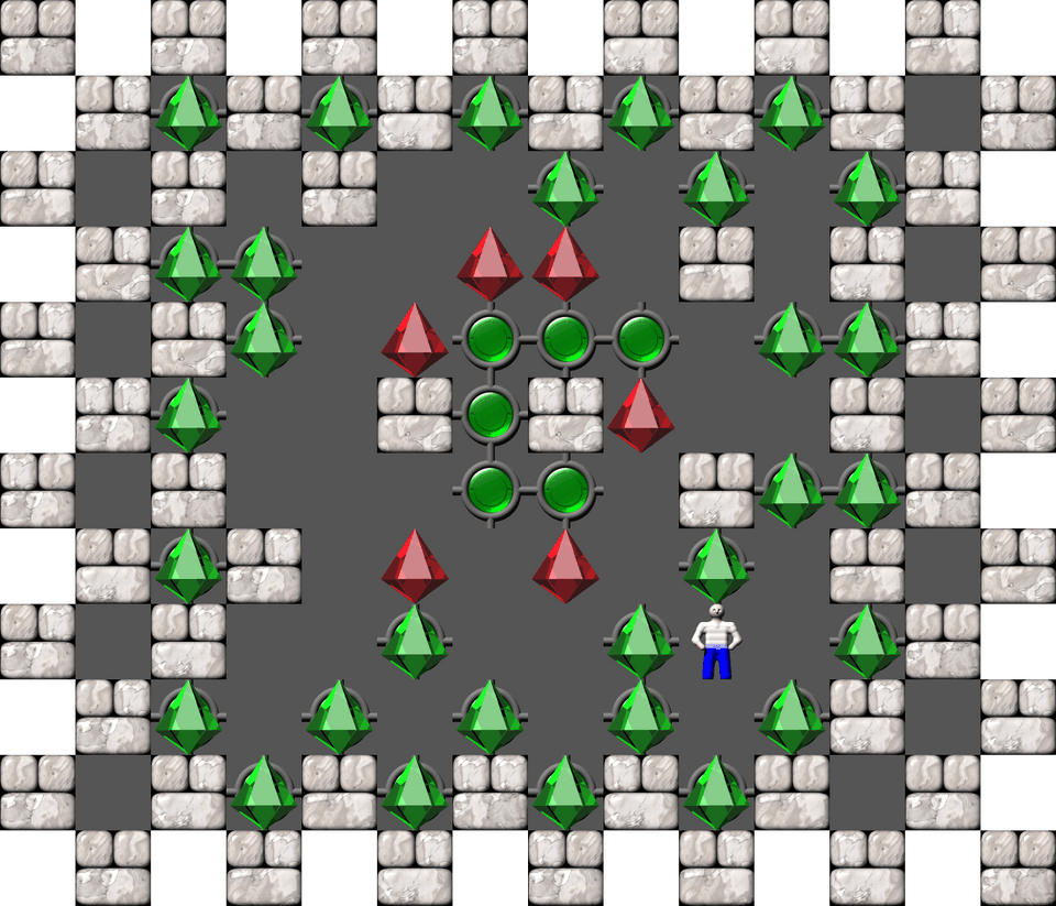 Сокобан Red Star уровень 8